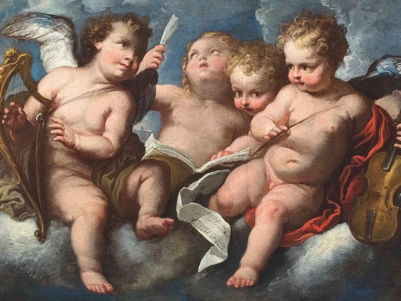 1632-Giovanni Battista Merano - -Angioletti cantori